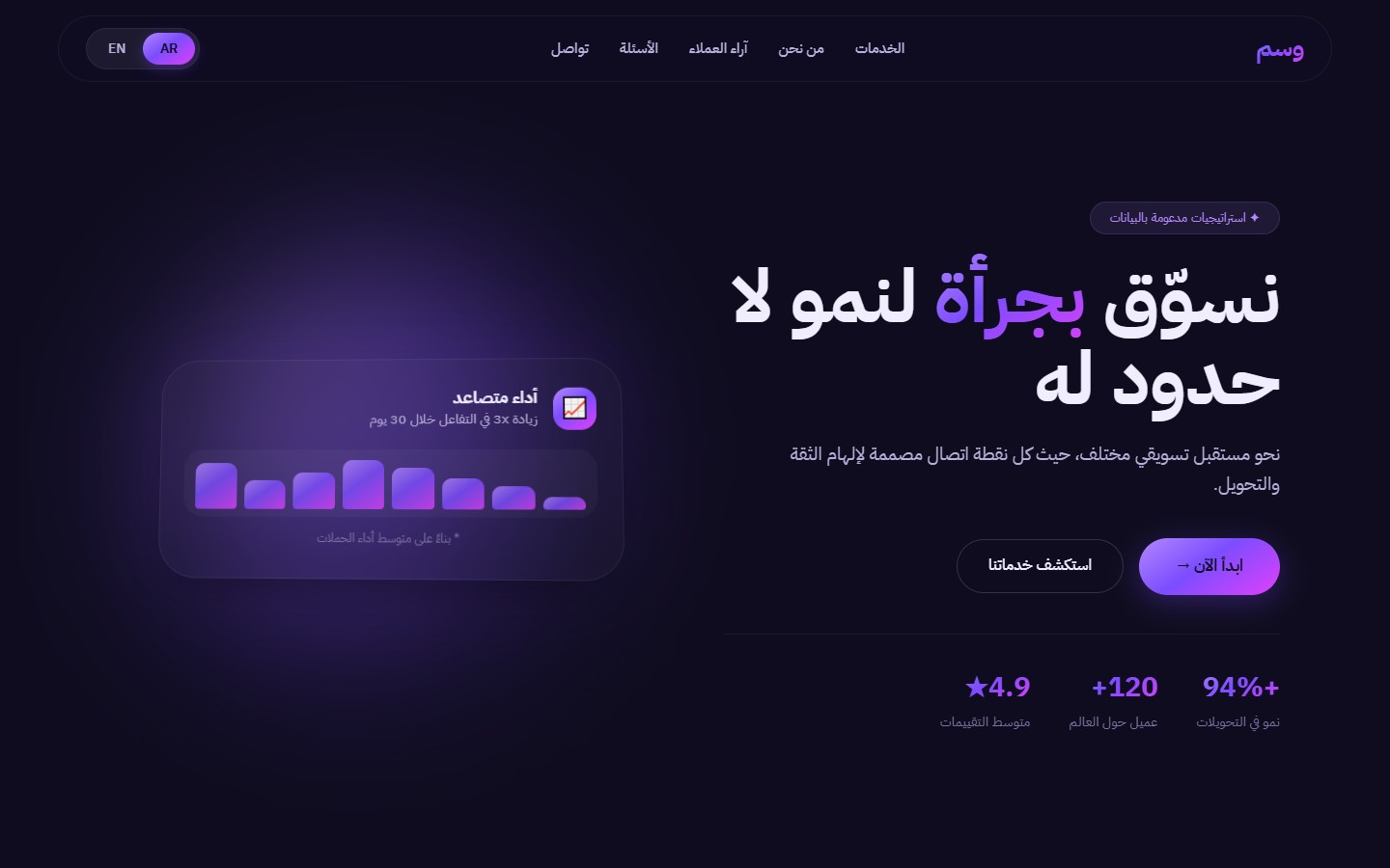 cover-ar-2.jpg وسم – قالب تسويق احترافي (Responsive)