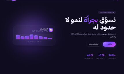 وسم – قالب تسويق احترافي (Responsive) - صورة 2
